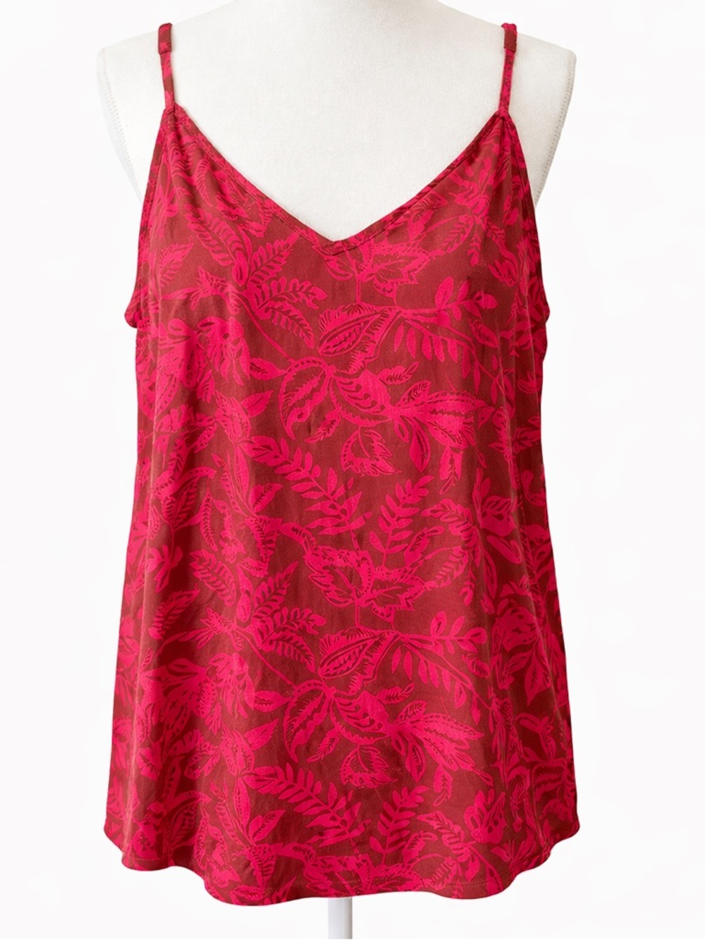 torrid loral Pink/ red Top size 3